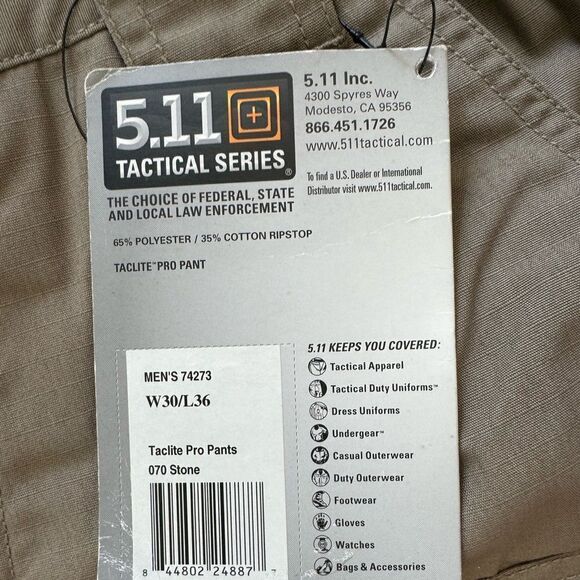 5.11 tactical series pants NWT - Picture 3 of 8